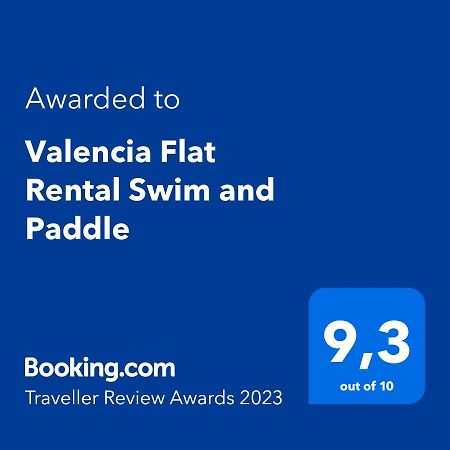 Valencia Flat Rental Swim And Paddle Bagian luar foto